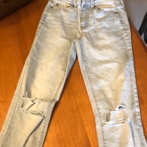 Aero high waisted jeggins size 00